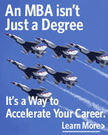 An MBA isn't Just a Degree. It's a way to Accelerate your Career. Learn More